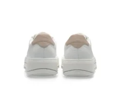 Ara White Platform Wide Fit Trainer|122300304B