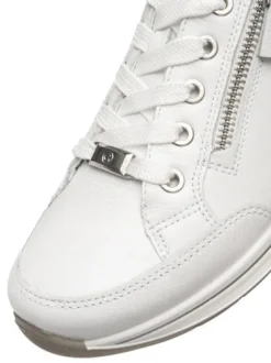 Ara White Wide Fit Trainer|125480144