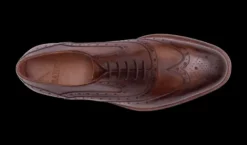 Barker Liffey Brown Brogue Formal Shoe