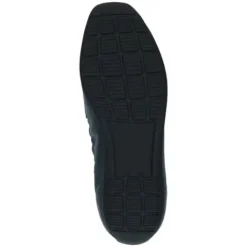 Caprice Navy Leather Loafer|924654877