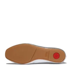Fitflop High-Cut Metallic Soft Leather Ballerina|A0P011