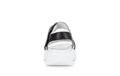 Gabor Black Platform Strap Sandal|8461027