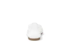 Gabor Braided White Comfort Ballerina|8412120