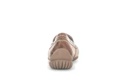 Gabor Brown Leather Comfort Slip On|8609043