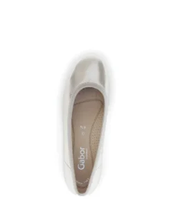 Gabor Light Gold Wedge Pump|8264182G