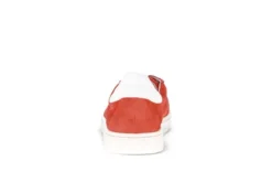 Gabor Red Chili Suede Wide Fit Trainer|8654538