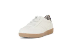 Gabor White & Leo Print Trainer|8330021