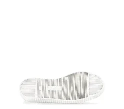 Gabor White Leather Platform Trainer|8333421W