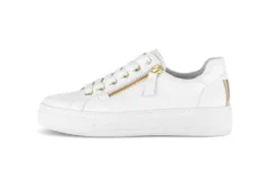 Gabor White Platform Trainer|8646551W