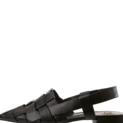 Hogl Black Woven Sling Back |1019300100