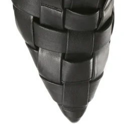 Hogl Black Woven Sling Back |1019300100