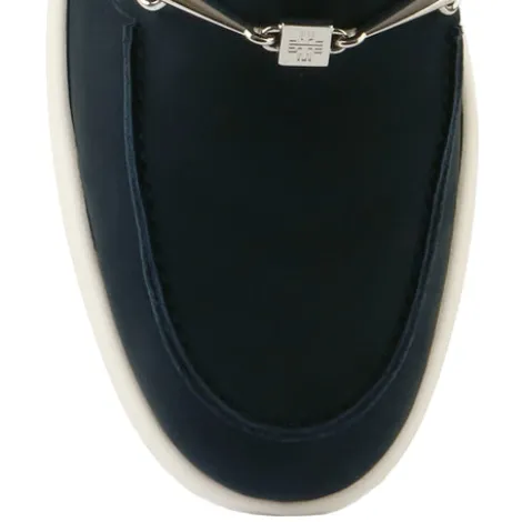 Hogl Navy Suede Comfort Loafer |1012123000