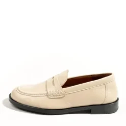KMB Latte Leather Loafer|A7549L