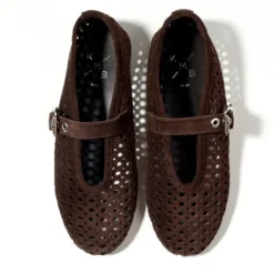KMB Testa Brown Mary Jane |A7649