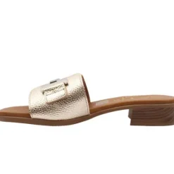 Oh My Sandals Gold Mule|5890GLD