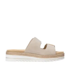 Remonte Beige Comfort Sandal|D0Q6662