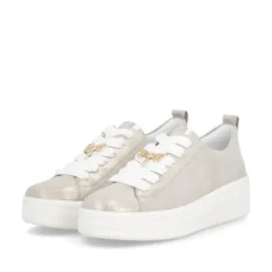 Remonte Light Gold PlatformTrainer|D1C0391