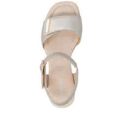 Remonte Light Gold Sandal |D1K5490