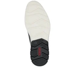 Rieker Black and Tan Comfort Shoe|1441200