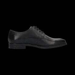 Salamander Black Lace-Up Business Shoe|E11AUU0110