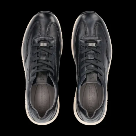 Salamander Navy Leather Trainer|E31ASA0541-