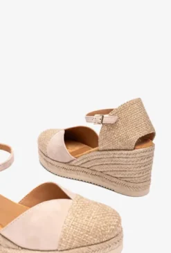 Unisa Nude Wedge Espadrille|CECHNU
