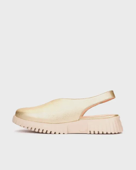 Wonders Gold Sling Back|A4411P